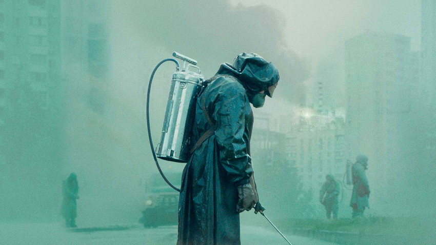 Фрагмент из сериала Чернобыль 2019